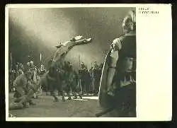 x10553; Passionsspiele 1950 Oberammergau. Kreuz. Aufrichtung.