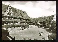 x10573; Bamberg. Alte Hofhaltung. Innenhof.