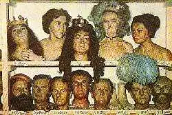 x10643; Wookey Hole, Wells Somerset. Madame Tussaud's Store Room.