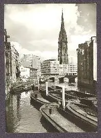 x10648; Hamburg. Nikolaikirche und Nikolaifleet.