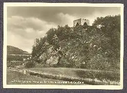 x10760; Laasphe Luftkurort. Partie an der Lahn m. Ehrenmal f.d.Gefallenen.