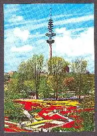 x10816; Hamburg. Planten un Blomen und Fernsehturm.