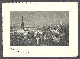 x10851; Hamburg. Innenstadt im Lichterglanz.