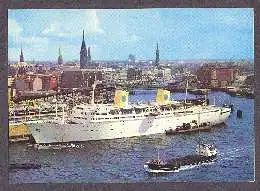 x10864; Hamburg. Hafen und Stadtpanorama.