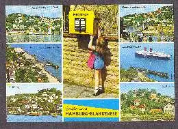 x10950; Hamburg. Blankenese. Grusse aus !.
