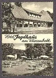 x10966; Dassendorf. Riesenbett. Hotel Jagdhaus.