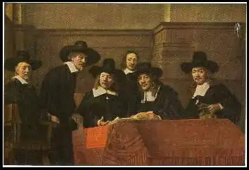 x11039 ; REMBRANDT: Die Staalmeesters.