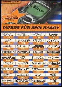 x11140 ; Tatoos für dein Handy.