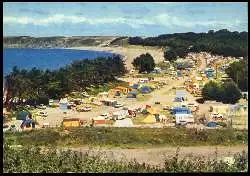 x11200; Camping des Chevrets La Guimorais. Le Camping et la Plage.