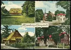 x11322; Hamburg Bergstedt. Kinderheim, Altes Bauernhaus, Blick zur Kirche, Altersheim.