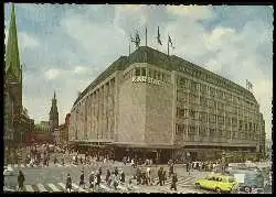 x11361; Hamburg, Mönckebergstrasse. Karstadt, Das lohnende Einkaufsziel.