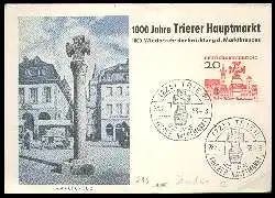 x11483; Trier. Marktkreuz. 1000 Jahre Trierer Hauptmarkt.