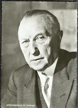 x11550; Alt Bundeskanzler Dr. Adenauer.