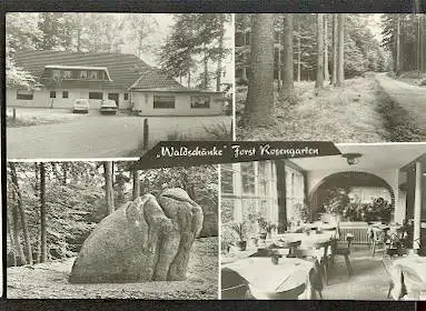 x11647; Langenrehm. Waldschänke Forst Rosengarten.