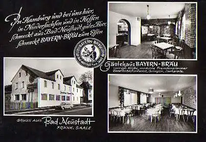 x11866; Bad Neustadt. Gästehaus Bayern Bräu