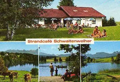 x11935; Rückholz. Strandcafe Schwaltenweiher