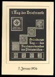 x12534; Tag der Briefmarke, Januar 1936. GA.