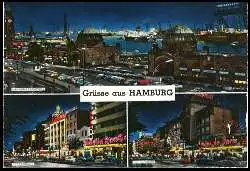 x12661; Hamburg. Landsbrücken, Reeperbahn, Gruss aus.