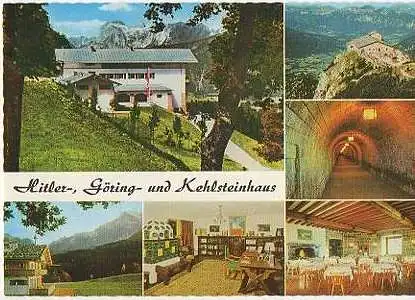 x12769; Hitler, Gering und Kehlsteinhaus.