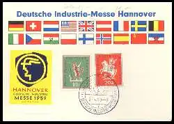 x12865; Hannover 1959. Deutsche Industrie Messe. Keine AK.