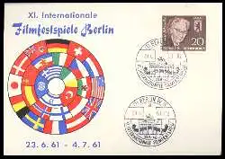 x12866; XI. Internationale Filmfestspiele Berlin. Keine AK.