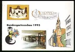 x12867; Bundesgartenschau 1995. Cottbus. Quartier am Schlosskirchplatz.