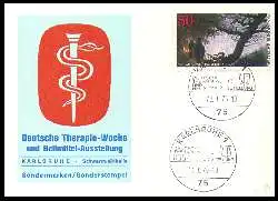 x12872; Karlsruhe 1976. Deutsche Therapie Woche und Heilmittel Ausstellung. Keine AK.
