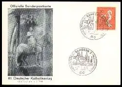 x12922; Bamberg 1966. 81. Deutscher Katholikentag. Keine AK.