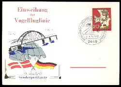 x12923; Puttgarden 1963. Einweihung der Vogelfluglinie. Keine AK.