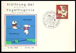 x12925; Puttgarden 1963. Einweihung der Vogelfluglinie. Keine AK.