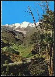 x12939; Ötztal. Tirol. Timmelsjoch Hochalpenstrasse mit Blick auf Obergurgl.