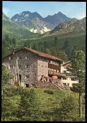 x12941; Kühtai. Tirol. Alpenvereinshaus Dortmunder Hütte.