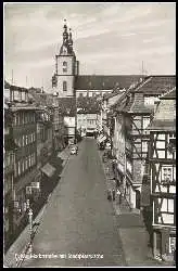 x12961; Fulda. Markstrasse mit Stadtpfarrkirche.