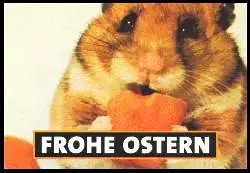 x12965; Frohe Ostern.