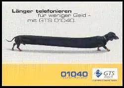 x12987; Lönger telefonieren für weniger Geld mit GTS 01040.