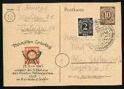 x13012; Philatelisten Gedenktag. 23 Juni 1946.