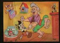 x13026; Walt Disney Productions. Creation of Pinocchio. 3 DKarte.