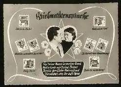 x13068; Briefmarkensprache.