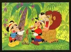 x13116; Walt Disney Productions. Mickey und Goofy beim Picknick.
