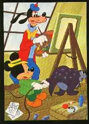 x13122; Walt Disney Productions. Mickey und Goofy.