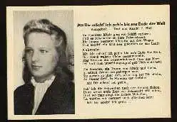 x13268; Mit Dir möcht' ich geh´n bis ans Ende der Welt.