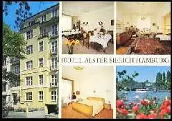 x13419; Hamburg. Hotel Alster Sierich. Keine AK.