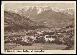 x13555; Salzburg. St. Johann im Pongau mit Tennengebirge.