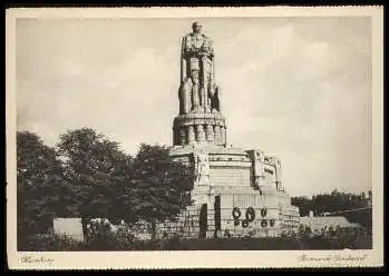 x13744; Hamburg. Bismarck Denkmal.