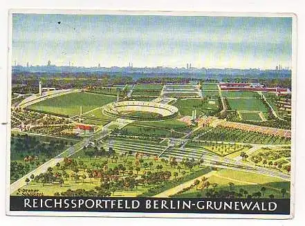 x14127; Reichssportfeld Berlin Grunewald.