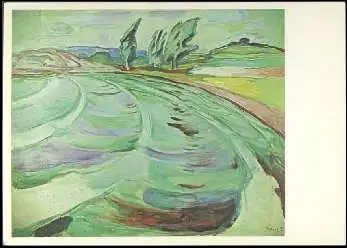 x14144; Edvard Munch. Wellenschlag.