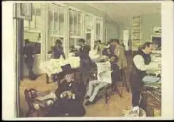 x14233; E. Degas. Le bureau des cotons.