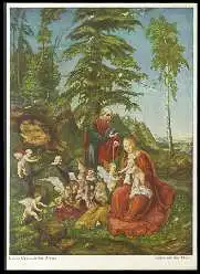 x14274; Lukas Cranach der Altere. Rühe auf der Flucht.