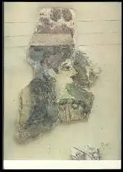 x14320; Heraklion. Die ParisFrau. Friskomalerei des Palasts der Knossos.