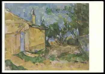 x14391; Paul Cazanne. La Cabanon de Jourdan.